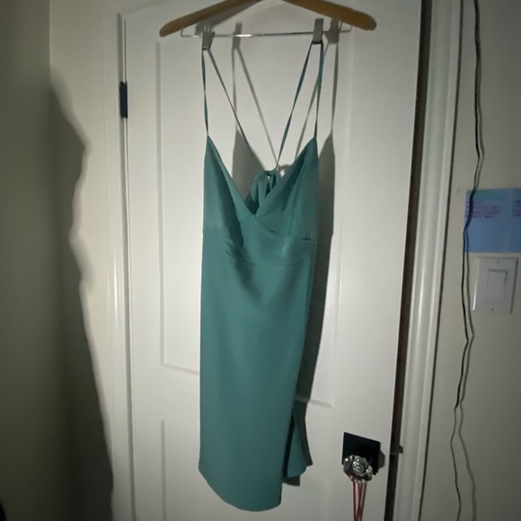 XL, silk slip dress, Forever 21 - Picture 1 of 2